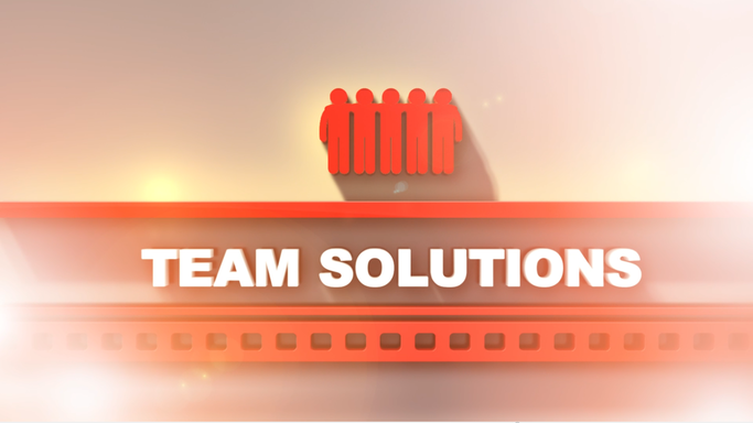 Video Still with Team Solutions Logo
