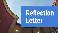 Button with text Reflection Letter